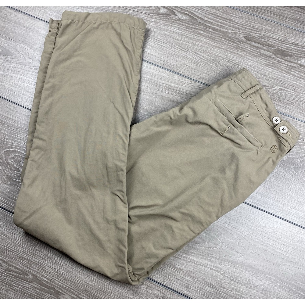 Clothing Arts Men's Pcubed Pick Pocket Proof Travel Pants Beige Size 36 X 34